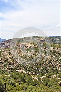 Windy Point Vista, Mount Lemmon, Santa Catalina Mountains, Lincoln National Forest, Tucson, Arizona, United States