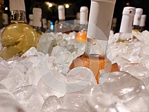 Wine and Alcohol cooling in ice on Terraza - Summer Fun photo