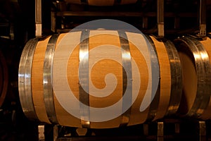 Wine Barrel in Cellar