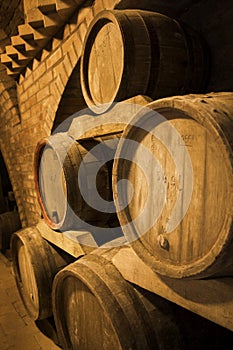 Wine barrels