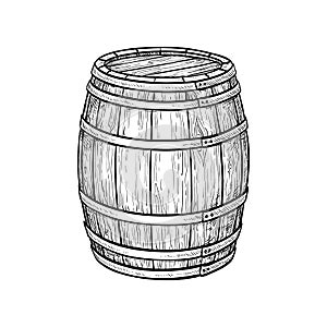 Wine or beer barrel