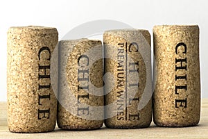 Wine bottle corks of Chile 07