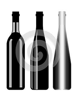 Wine bottles