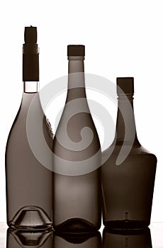 Wine bottles