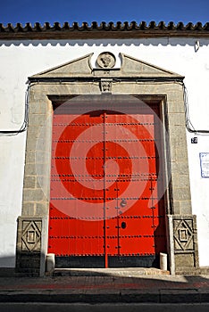 Wine cellar, Bodega, Sanlucar de Barrameda, Cadiz, Spain photo