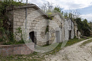 Wine cellars in Cserepfalu, Hungary