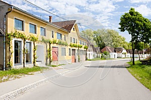 wine cellars, Jetzelsdorf, Lower Austria, Austria photo