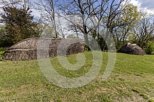 Wine cellars in Ocsa, Hungary