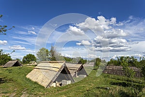 Wine cellars in Ocsa, Hungary