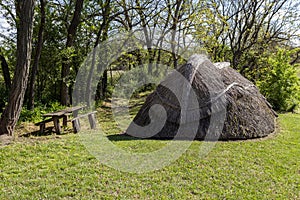 Wine cellars in Ocsa, Hungary