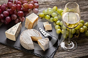 Wine and cheese