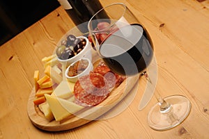 Wine and Cheese