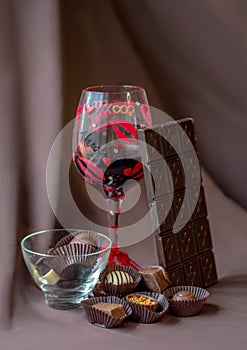 Wine and chocolate for the chocoholic in you