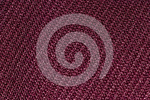 Wine colored fabric with pattern