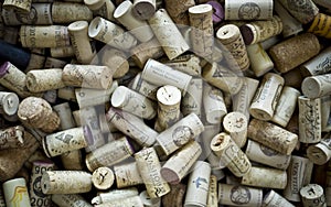 Wine Cork Background