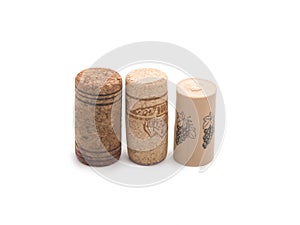 Wine cork isolatd