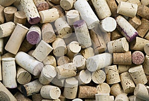 Wine corks background