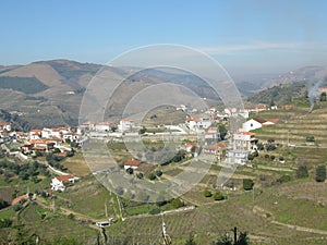 Wine country Douro valley winemaking