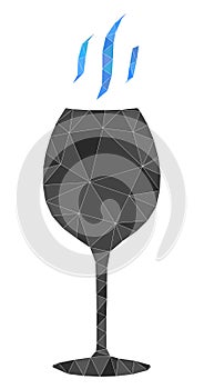 Wine Flavour Low-Poly Mocaic Icon