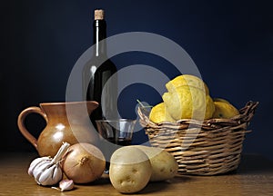 Wine and food ingredients