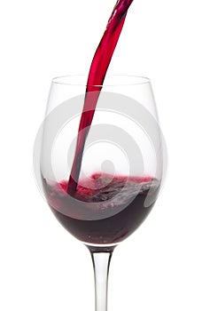 Wine in a glass