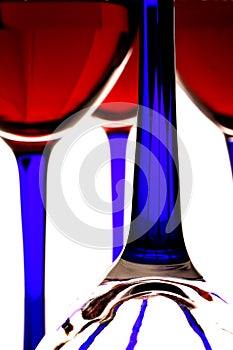 Wine Glass Abstract