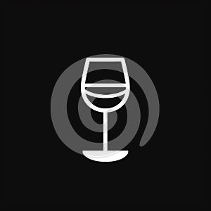 Wine glass icon