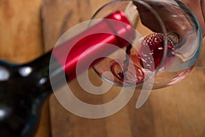 Wine Glass Pour