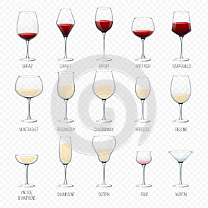 Vino vaso bodegas de vino beber a una bebida copas de vino en un restaurante ilustraciones un conjunto compuesto por cristalería 