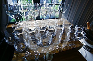 Wine glasses