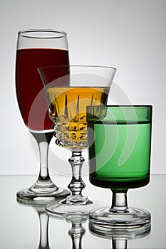 Wine glasses