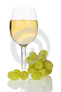 Wine and grapes