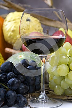 Vino a uvas 