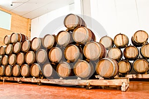 Wine keg barrels