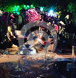 Wine life night light love