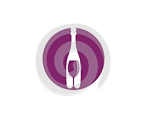 Wine Logo Template vector