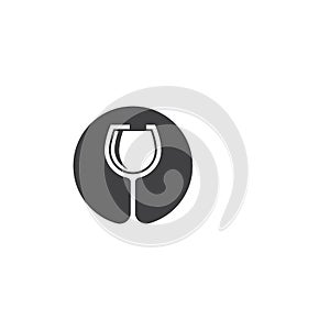 Wine Logo Template vector symbol