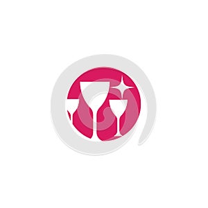 Wine Logo Template vector symbol