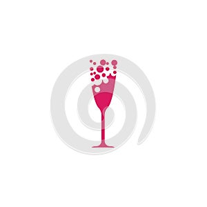 Wine Logo Template vector symbol
