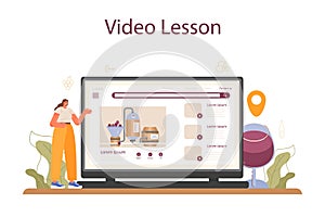 Wine maker online service or platform. Reciepe development,