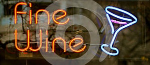 Wine Neon Sign