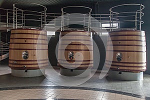 Wine Oak Barrels Mendoza Argentina