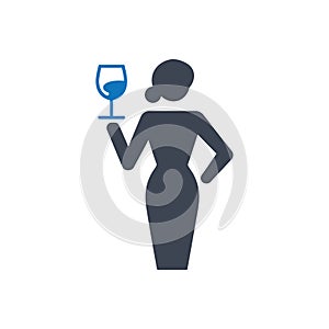 Wine Service Icon