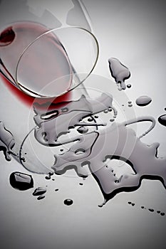 Wine spill