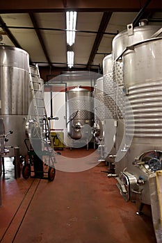 Wine Storage Tanks