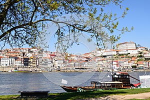 Wine transport boats in Portugal