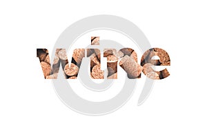 Wine word of corks