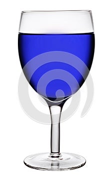 Wineglass with eyewater