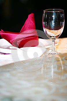 WINEGLASS AND NAPKIN (click image to zoom)