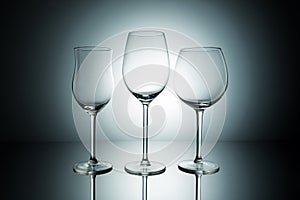 Wineglasses varieties